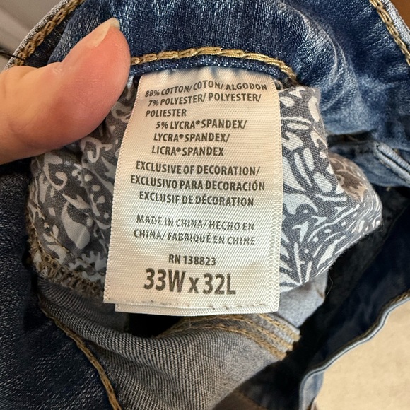 Cody James Blue Denim Jeans - Picture 4 of 5